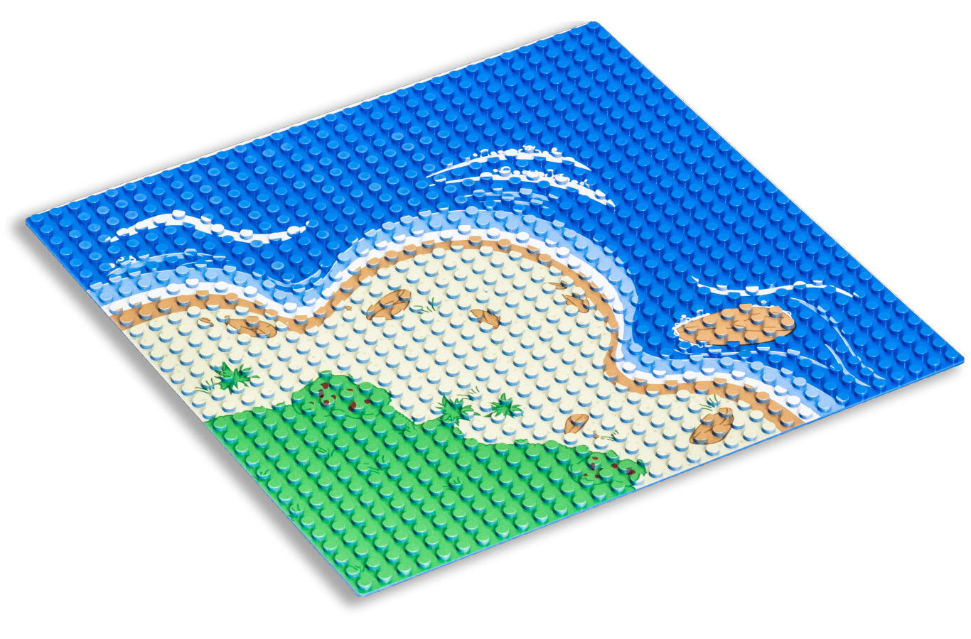 фото Конструктор Пластина Остров угловая