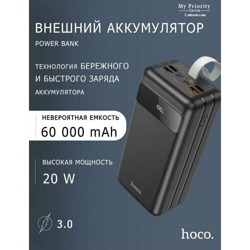 Повер банк Hoco 60 000 мАч 410000₽