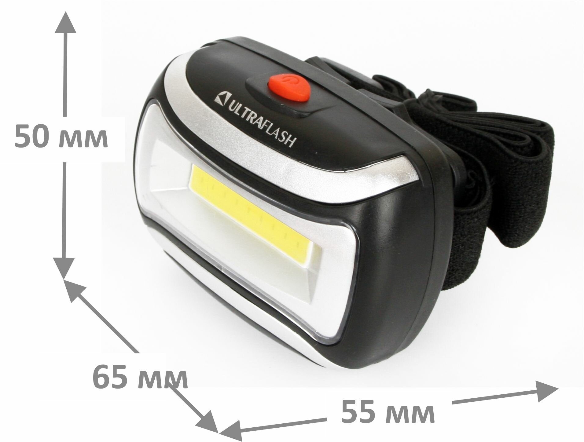 Налобный фонарь Ultraflash LED5380 черный - фото №12
