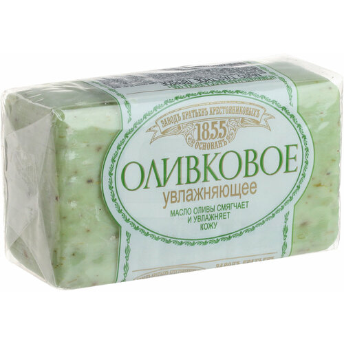 Мыло Заводъ Братьевъ Крестовниковыхъ Оливковое увлажняющее 150г 600₽