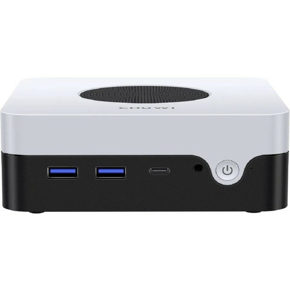 Компьютер Chuwi CWI556H N100/12GB/512GB SSD/UHD graphics/2*RJ45/BT/WiFi/HDMI/DP/2*USB 3.0/USB Type-C/2*USB 3.2/Win11Home/black/white - фото №13