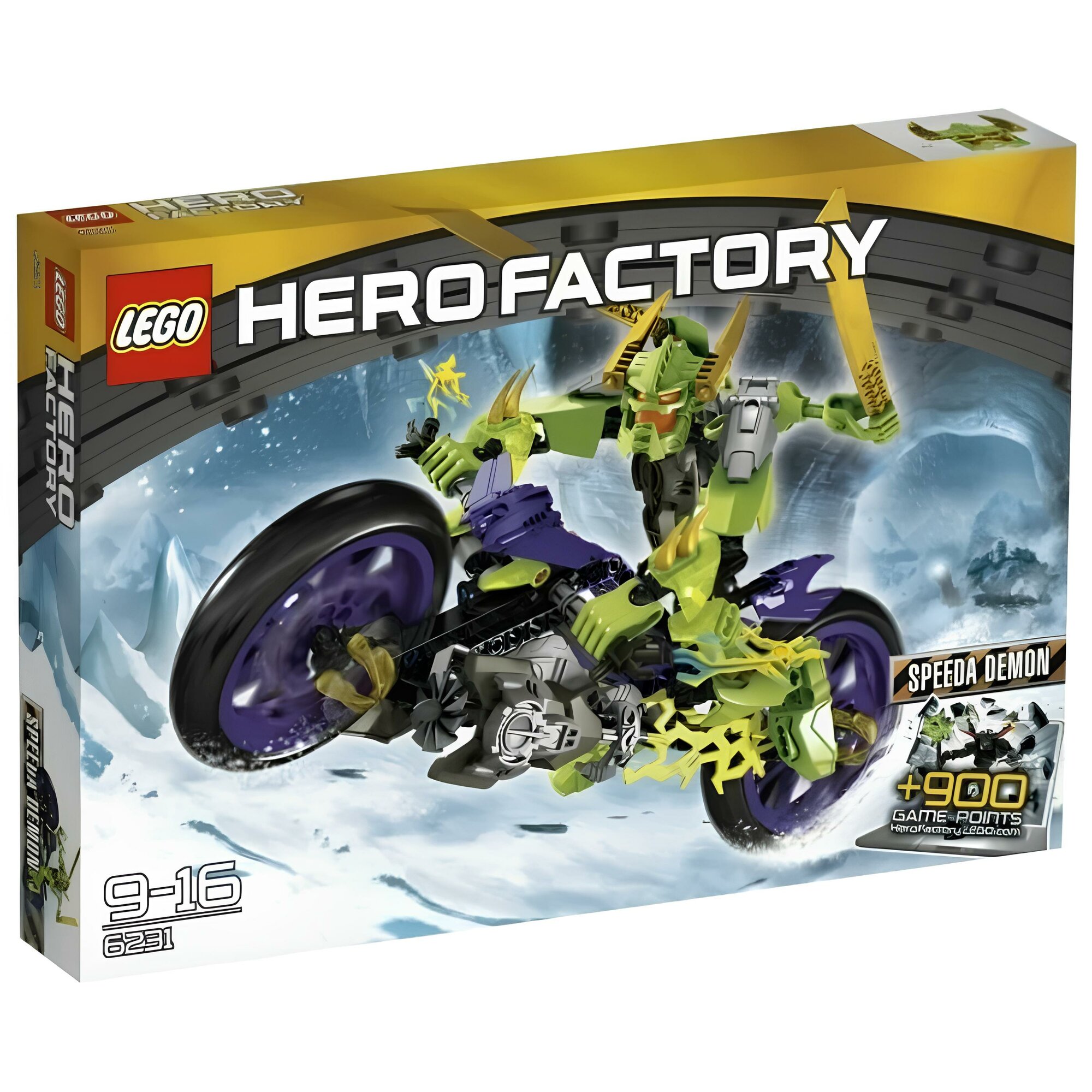 Конструктор LEGO Hero Factory 6231 Демон Байкер