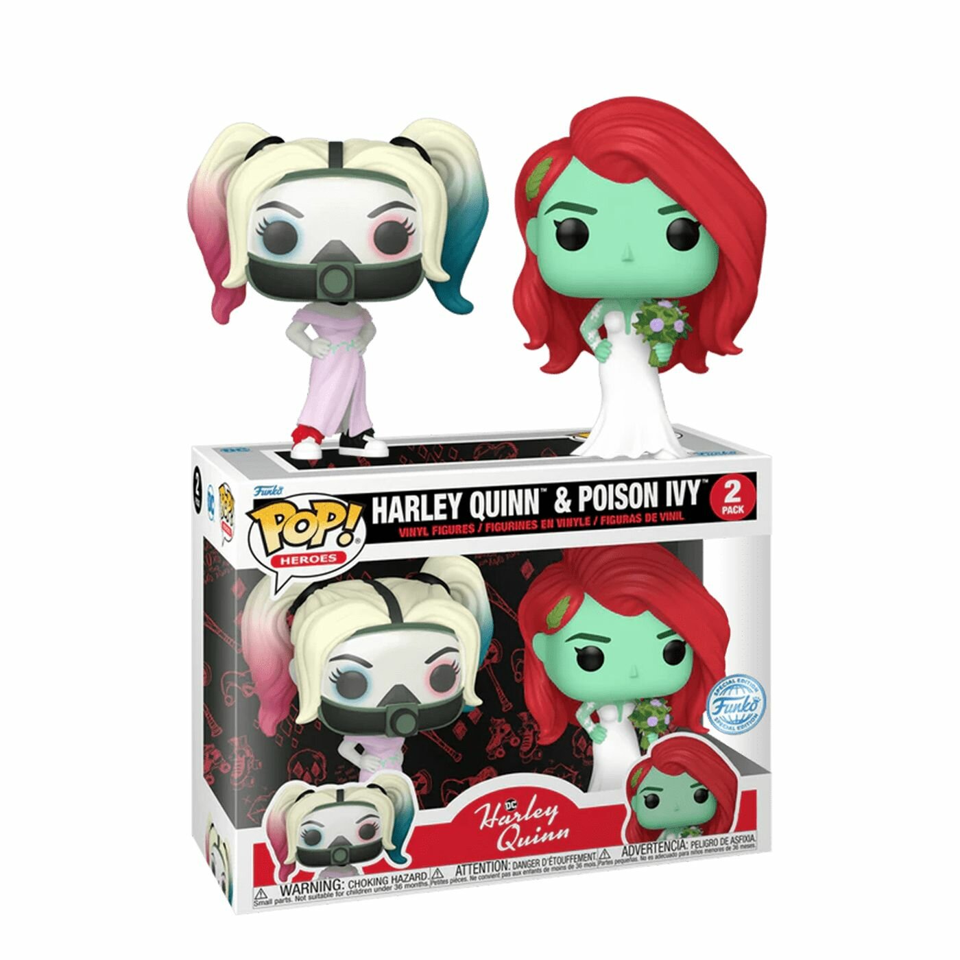 Фигурка Funko Pop! Harley Quinn and Poison Ivy 2-pack (Фанко Поп Ядовитый Плющ и Харли Квинн)