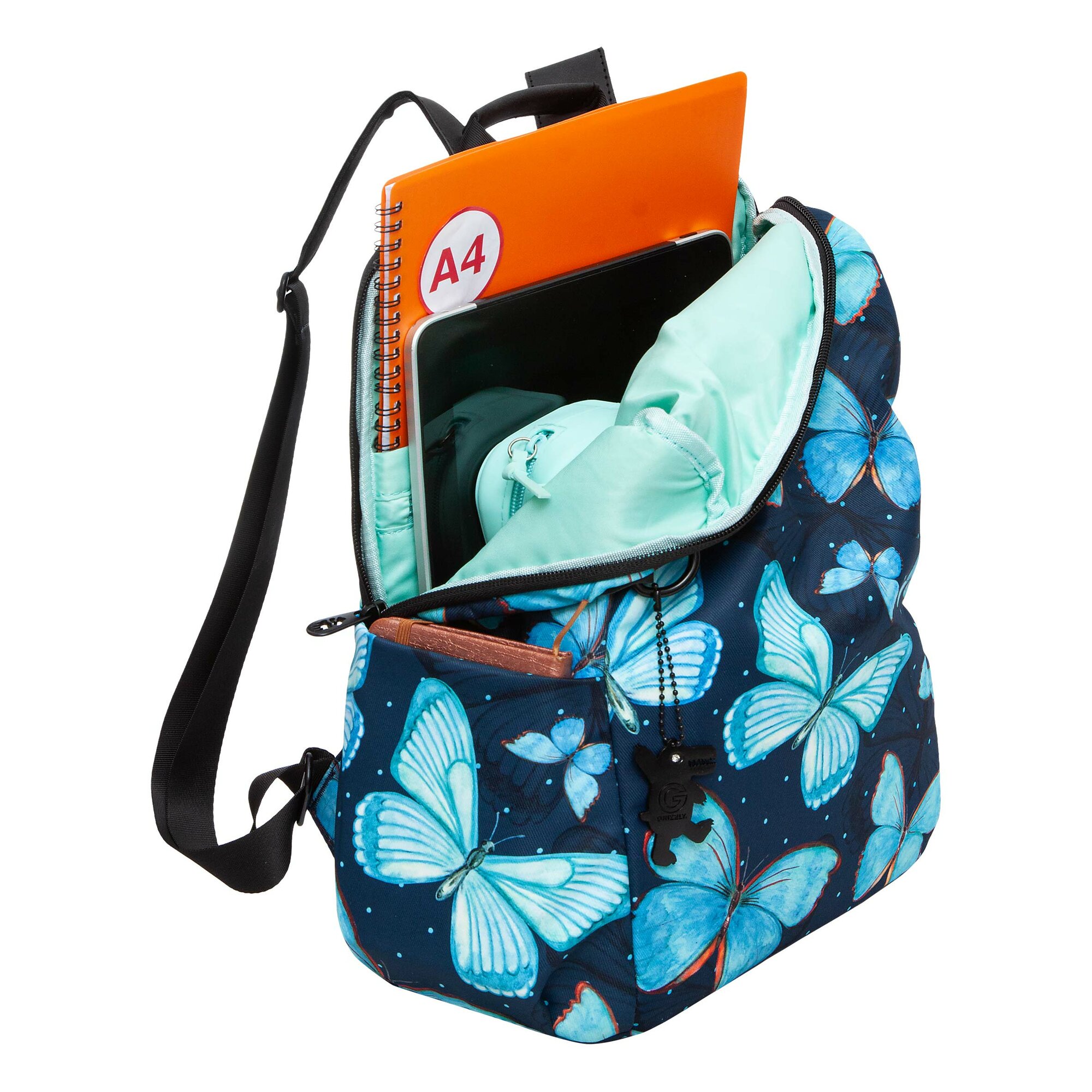 Стильный городской женский рюкзак GRIZZLY: легкий и практичный — для молодежи RXL-329-3/1