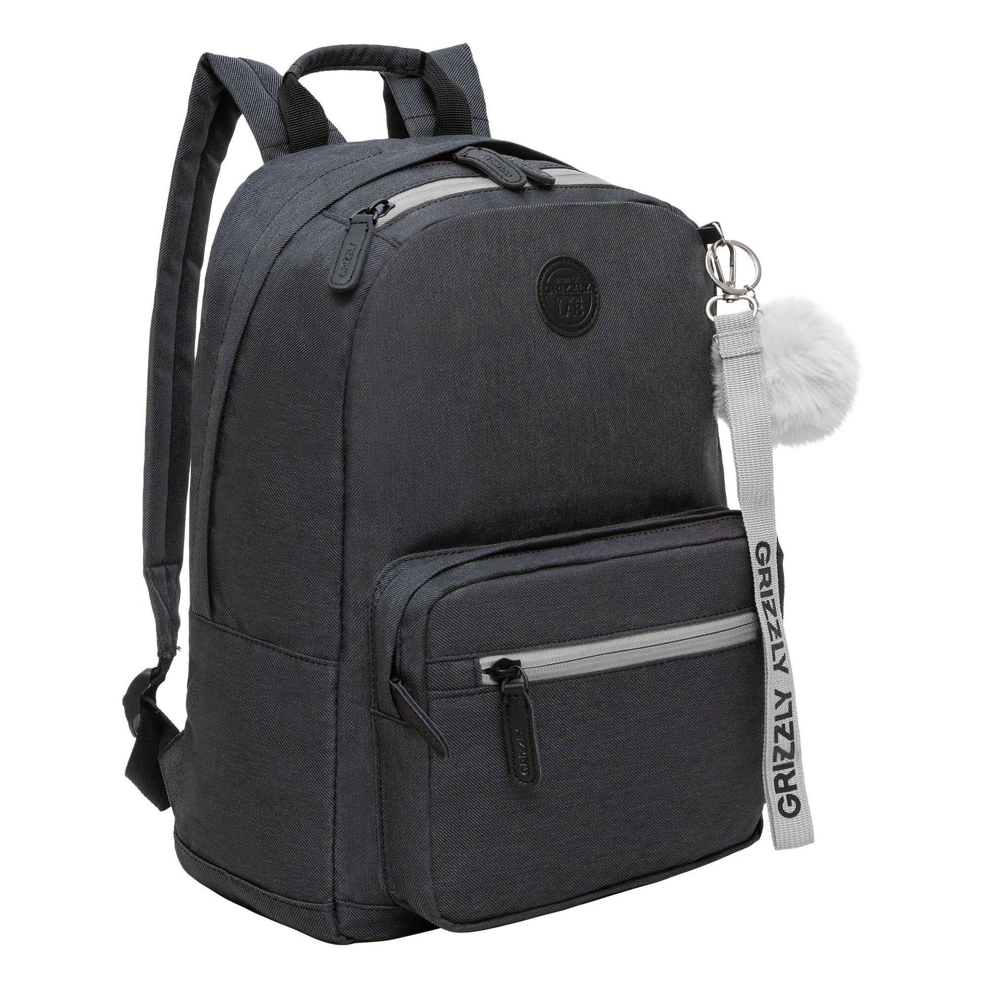Легкий рюкзак GRIZZLY городской с карманом для ноутбука 13", одним отделением, женский RXL-321-1/7