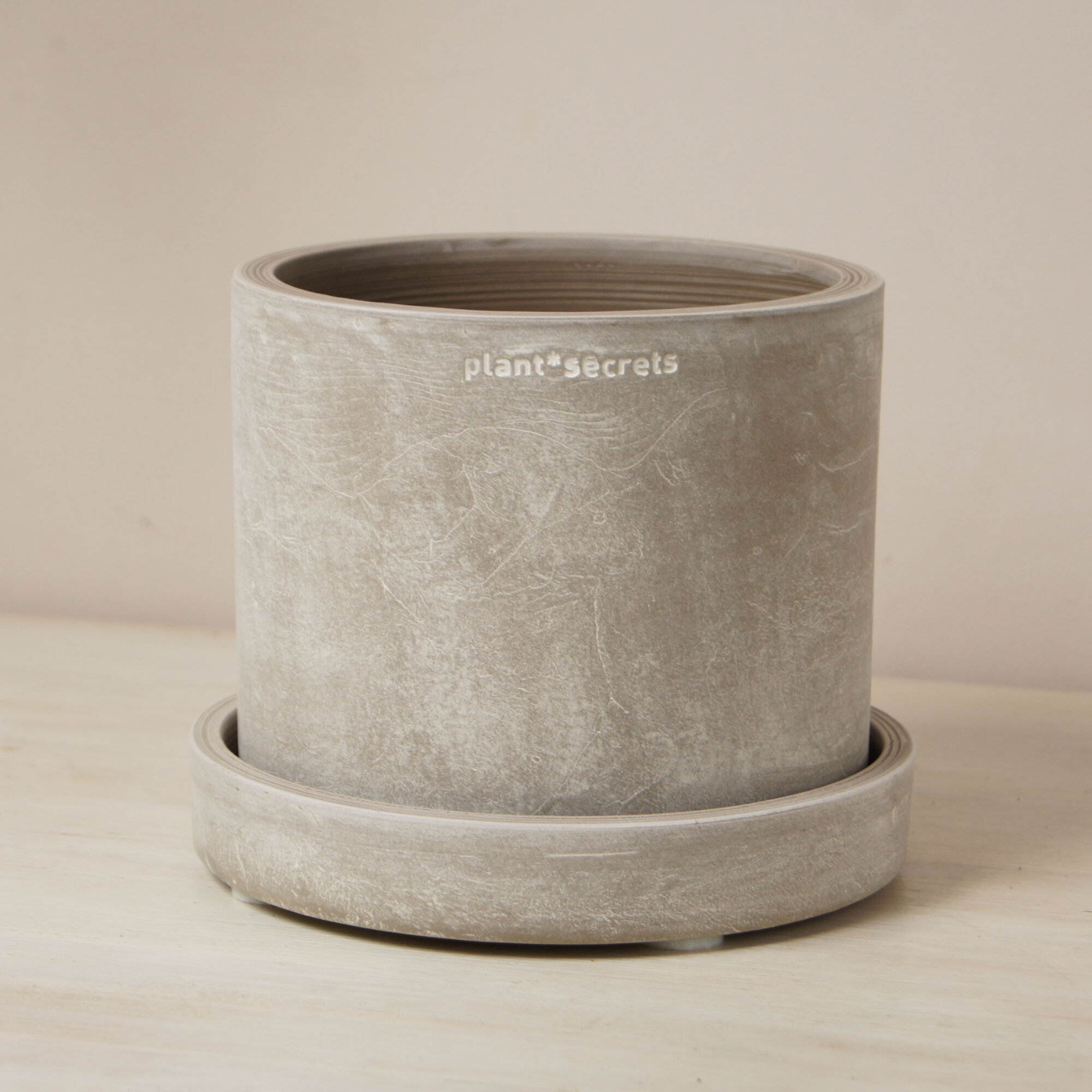 фото Горшок для цветов Cylwi, 2 л, цвет капучино