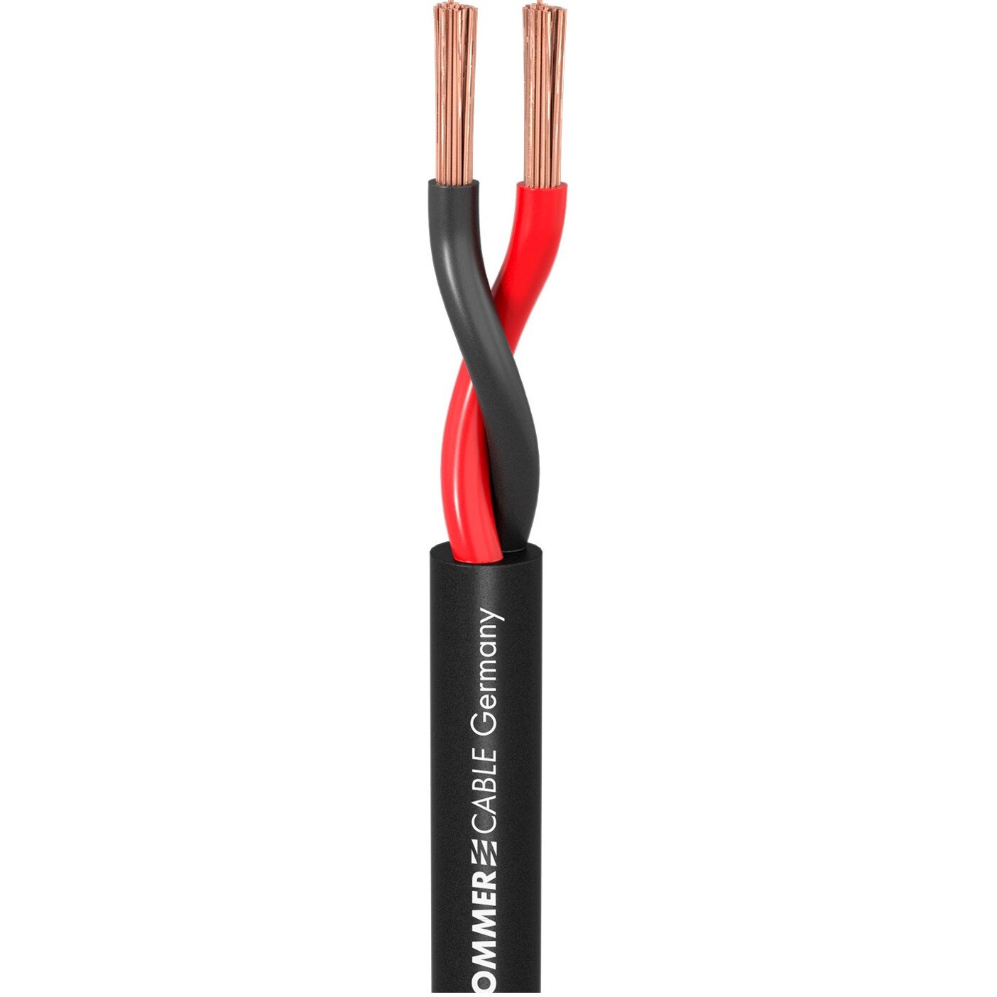 Кабель акустический с катушки двухжильный Sommer Cable 440-0051 Meridian Mobile SP240 Black, 1 м