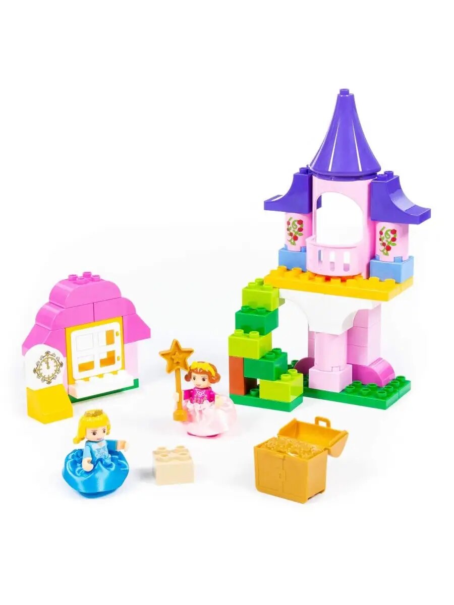 фото Конструктор Полесье Макси 77707 Весёлая принцесса