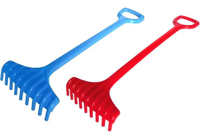 Грабли Совтехстром для песочницы пластиковые 57см от 3 лет