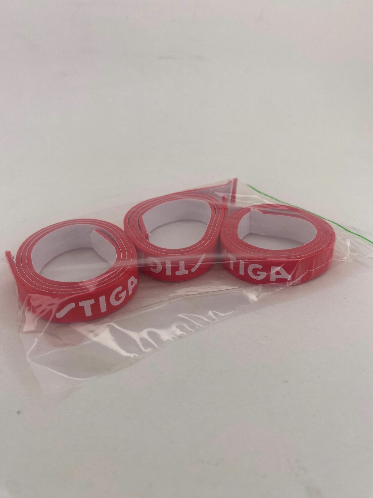 Торцевая Лента STIGA 10мм красная на ракетку для настольного тенниса