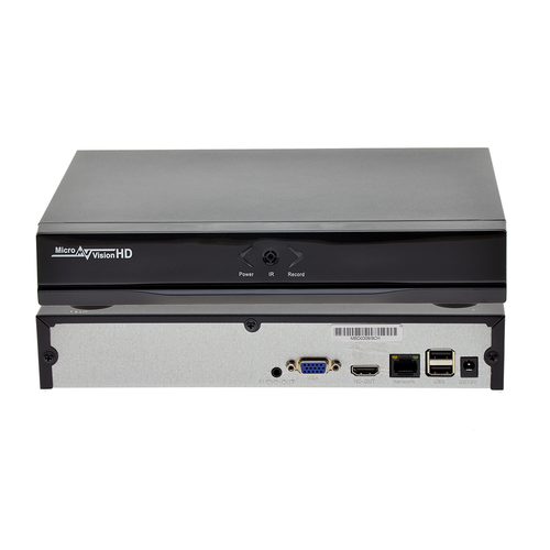 16-канальный IP-видеорегистратор MicroVision MV-1116PF с записью на жесткий диск, с поддержкой камер до 8Мп