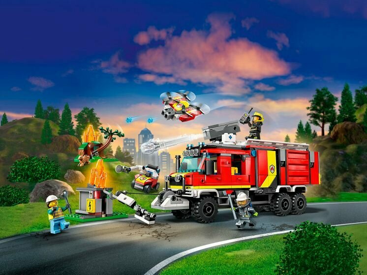 Конструктор LEGO CITY Машина пожарного расчета