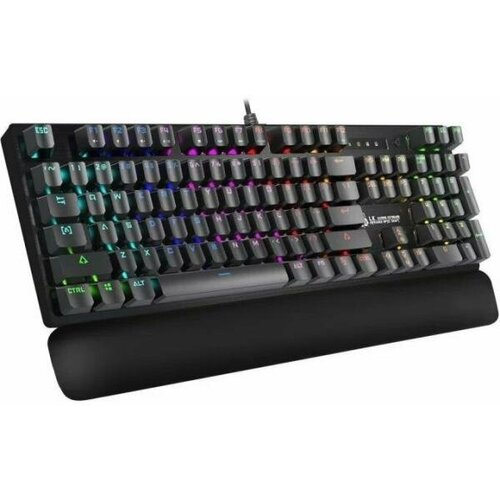 Клавиатура A4Tech Bloody B825R механическая черный USB for gamer LED подставка для запястий B825R RED SWITCHES 874600₽