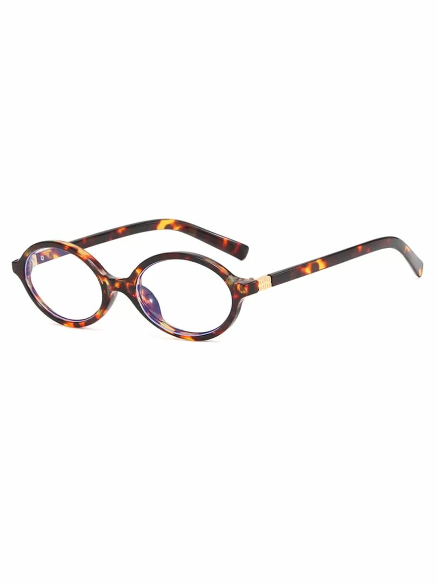 фото Очки имиджевые модные авиатор леопард у2к