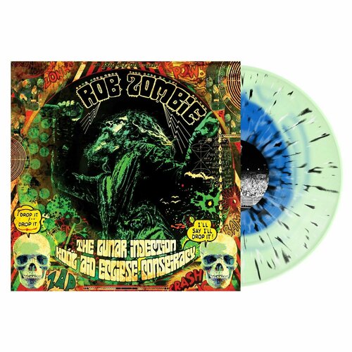 Виниловая пластинка Rob Zombie / The Lunar Injection Kool Aid Eclipse Conspiracy (Blue In Bottle Green With Black And Bone Splatter) (1LP)
