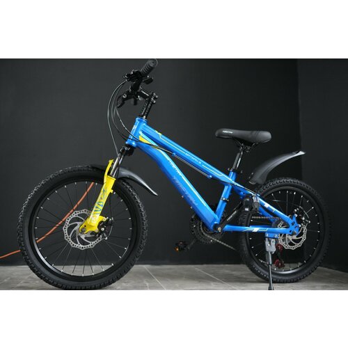 Велосипед TIME TRY TT021 20 21 скорость Стальная рама Горный Детский Подростковый Для активного отдыха Унисекс синий 23500₽