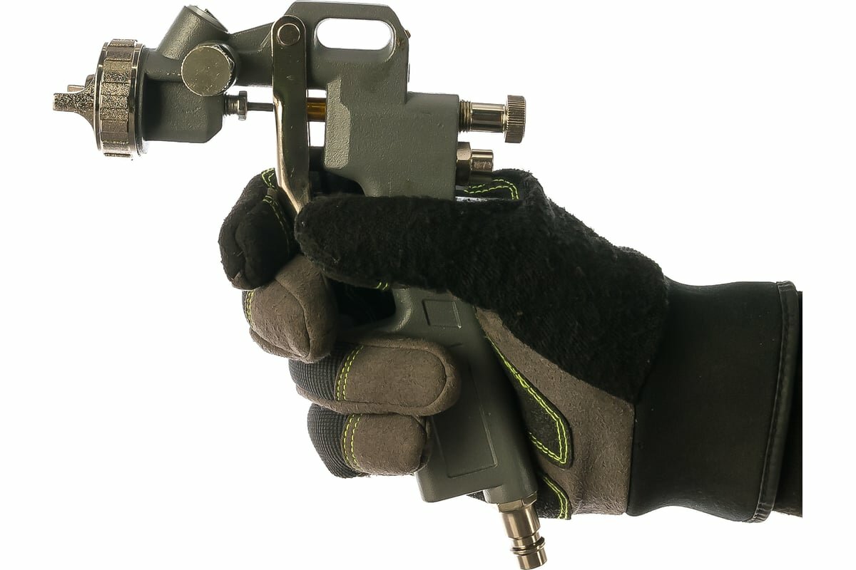 фото Pegas pneumatic Краскопульт верхний бак сопло 2mm 2708