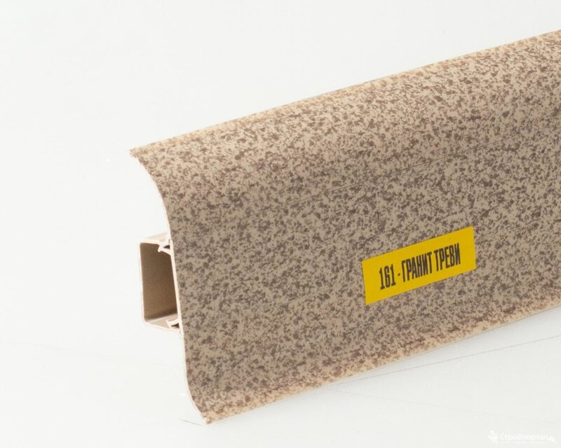 Плинтус напольный Ideal Классик 161 Гранит Треви 1шт (длина 22м)