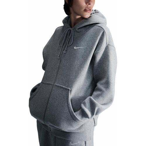 Толстовка NIKE, размер M, серый