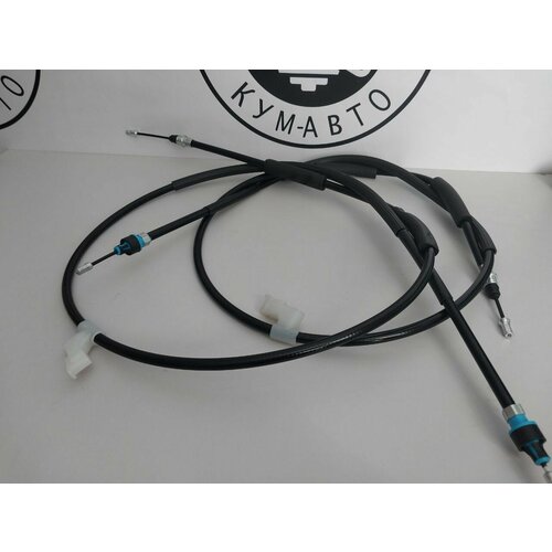 Троса ручника комплект левый правый стояночного тормоза Мазда 3 Бк 3 BK с 2003 г аналог 4890₽