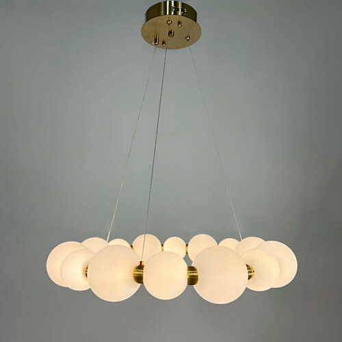 Подвесная люстра Bubble Round светодиодная