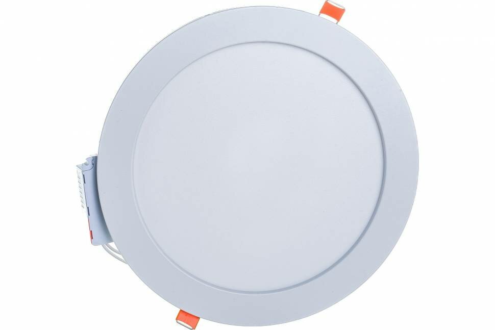 Встраиваемый светильник Ecola LED downlight Круглый даунлайт с драйвером 18W 220V 4200K 225x20 DRRV18ELC