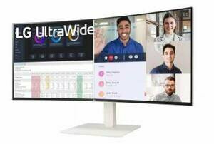 Монитор LG Монитор LG 38" UltraWide 38WR85QC-W белый IPS LED 21:9 HDMI матовая 1000:1 400cd 178гр/178гр 3840x1600 DP USB 8.32кг