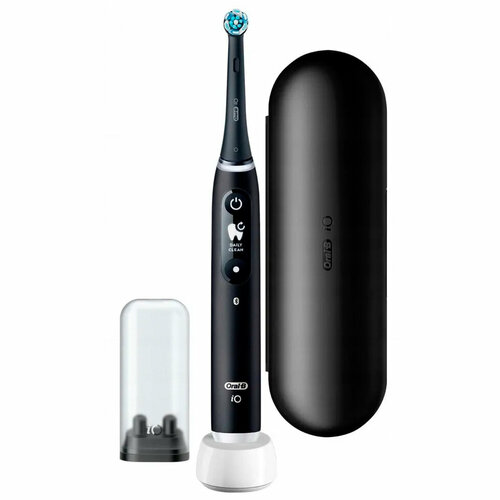 Электрическая зубная щетка Oral-B iO 6 Smile черный 32500₽