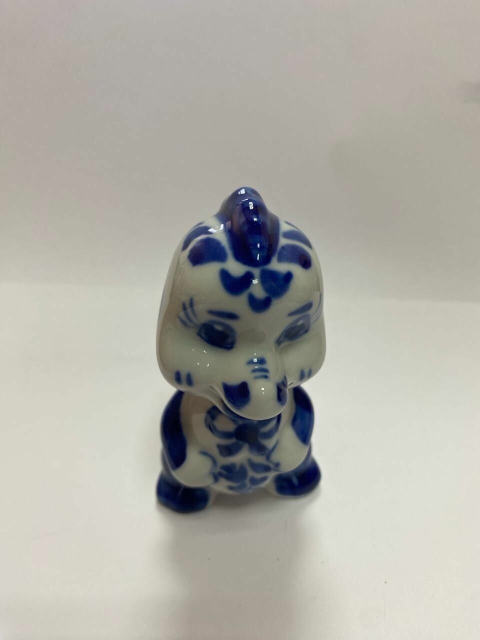 Игрушка на елку Дракон ( Гжель) 8см