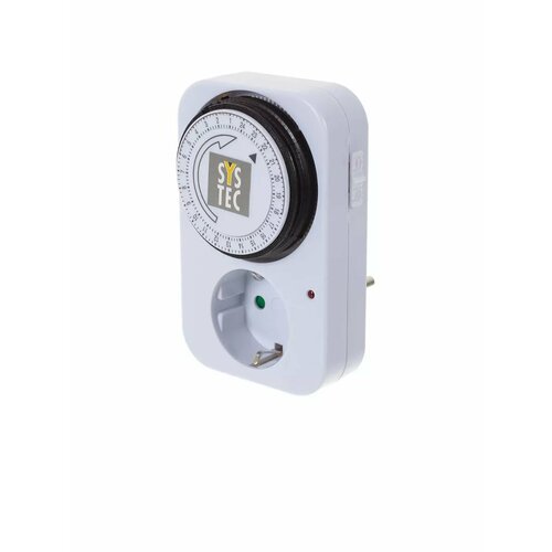 Таймер механический TG-14A 24 ч цвет белый 990₽