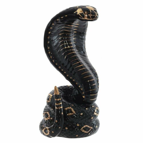 Фигурка декоративная Змея, 10х10х18,5 см KSM-805264