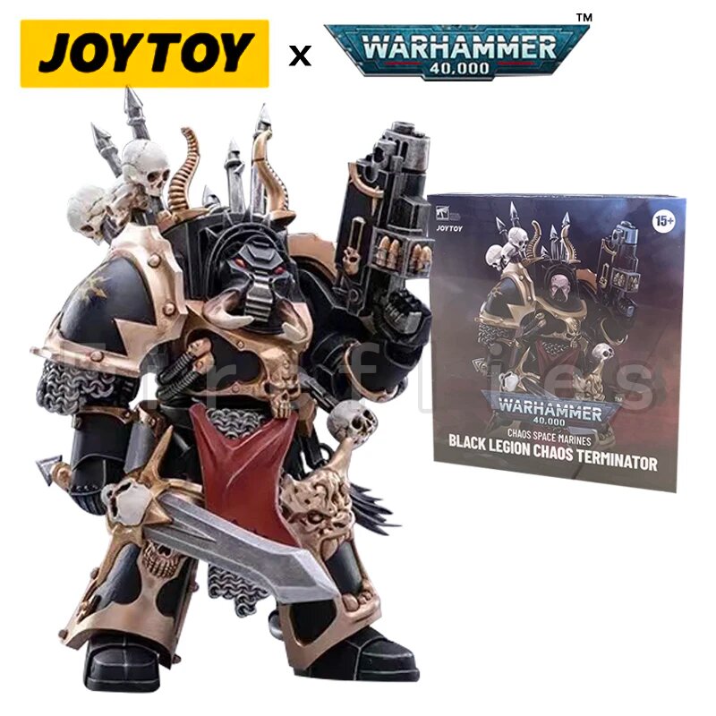 JOYTOY Фигурки Chaos Warband 1/18 (6 шт.) Brother Gnarl