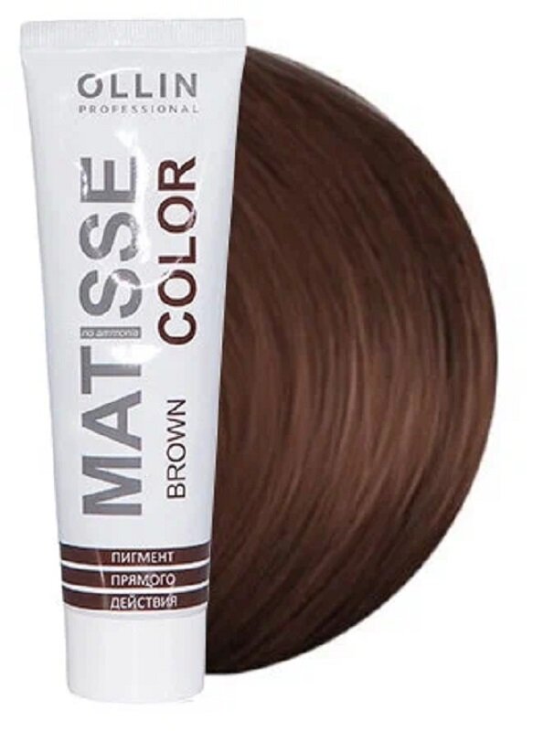 Пигмент прямого действия OLLIN Matisse Color Brown/Коричневый, 100 мл — фото 1
