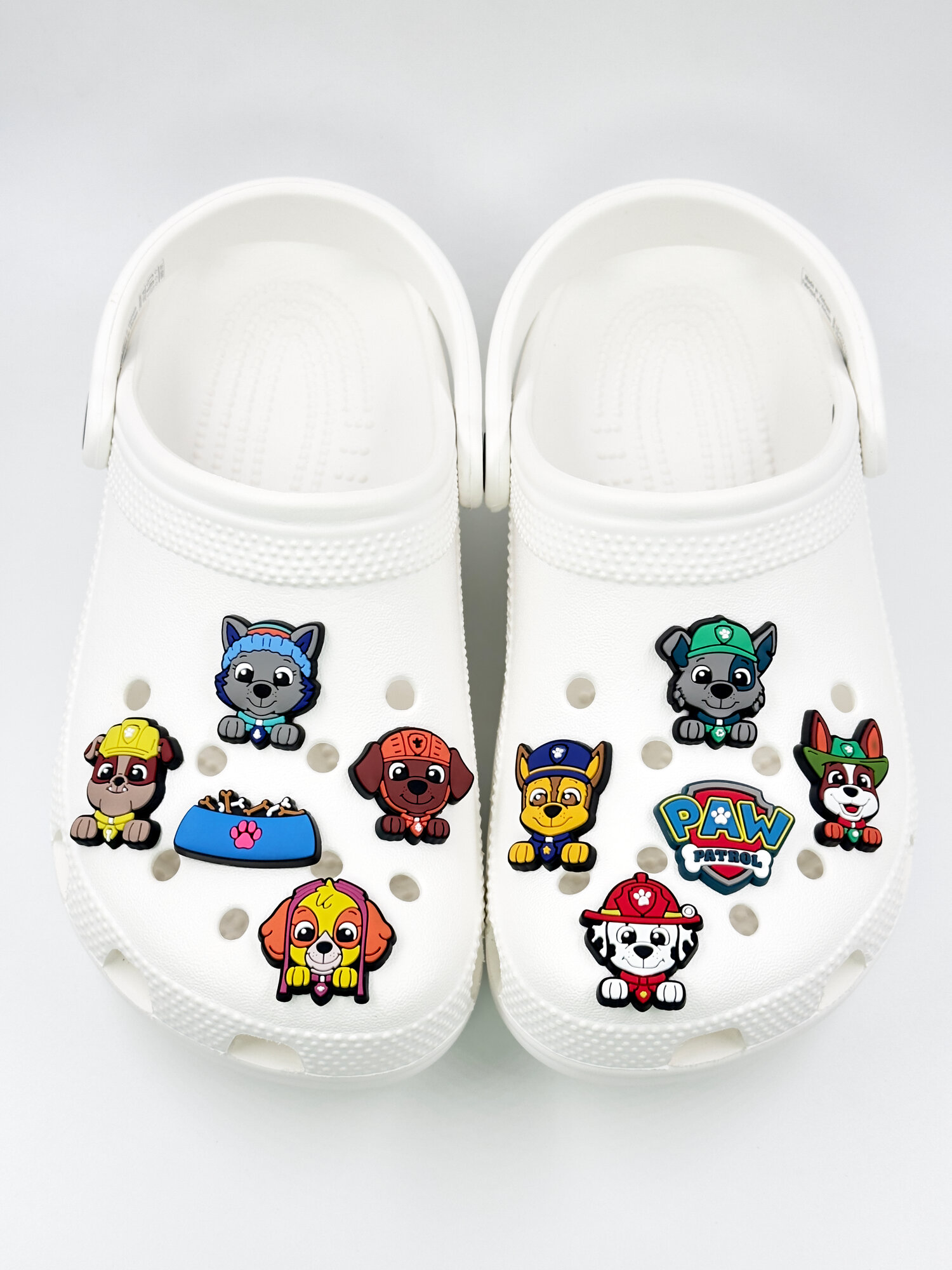 Украшения для обуви джибики("Щенячий патруль", "Мультфильмы"), Джибитсы(10 штук) — фото 1