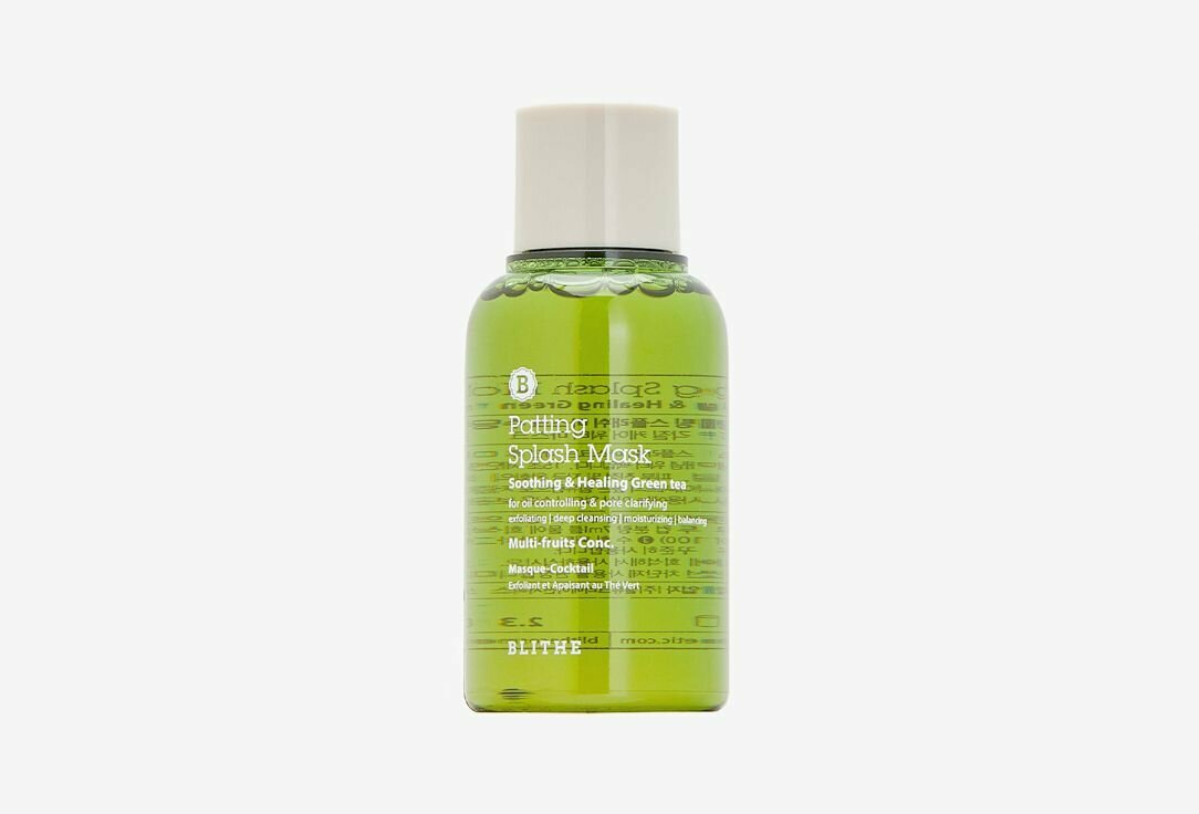 Сплэш-маска для лица BLITHE Patting Splash Mask Green Tea 70 мл