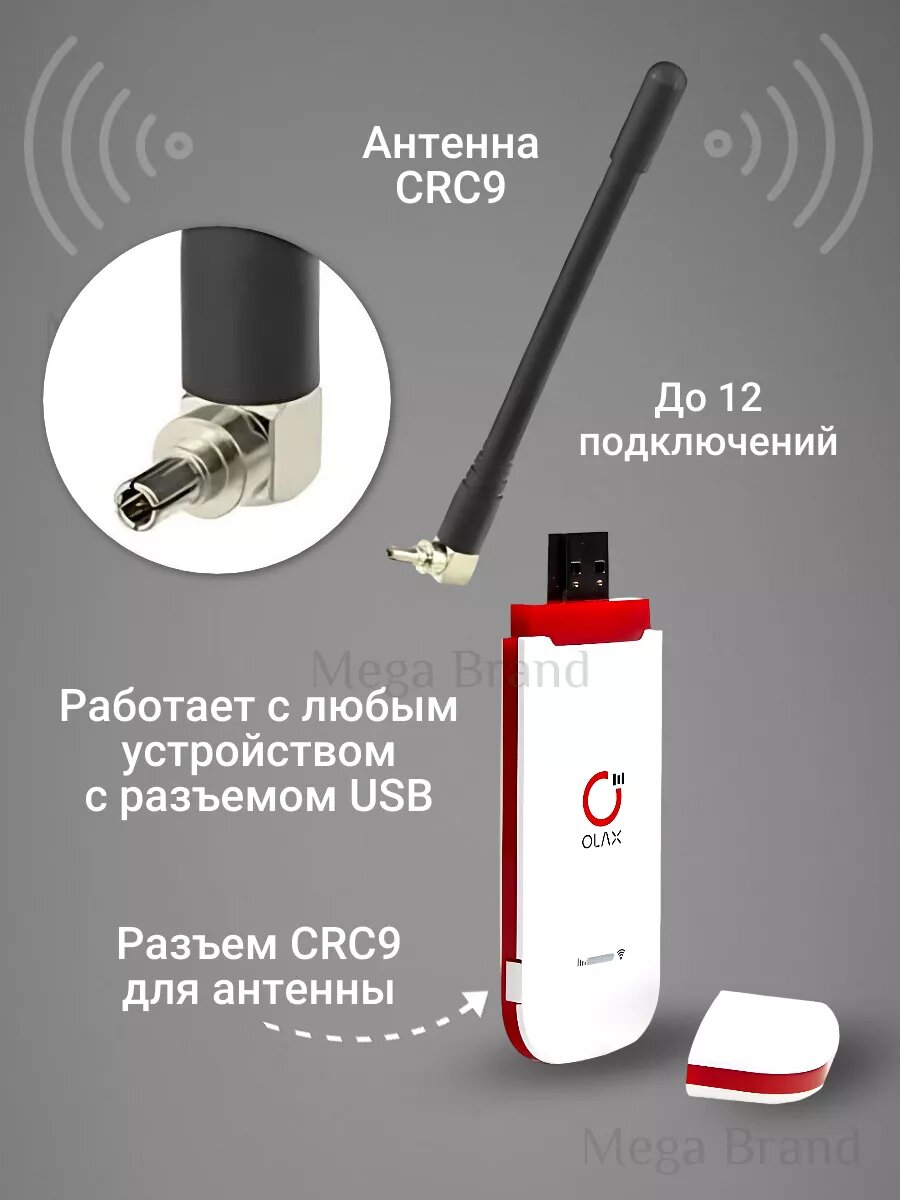 Модем OLAX U90 с антенной 4G LTE — фото 1