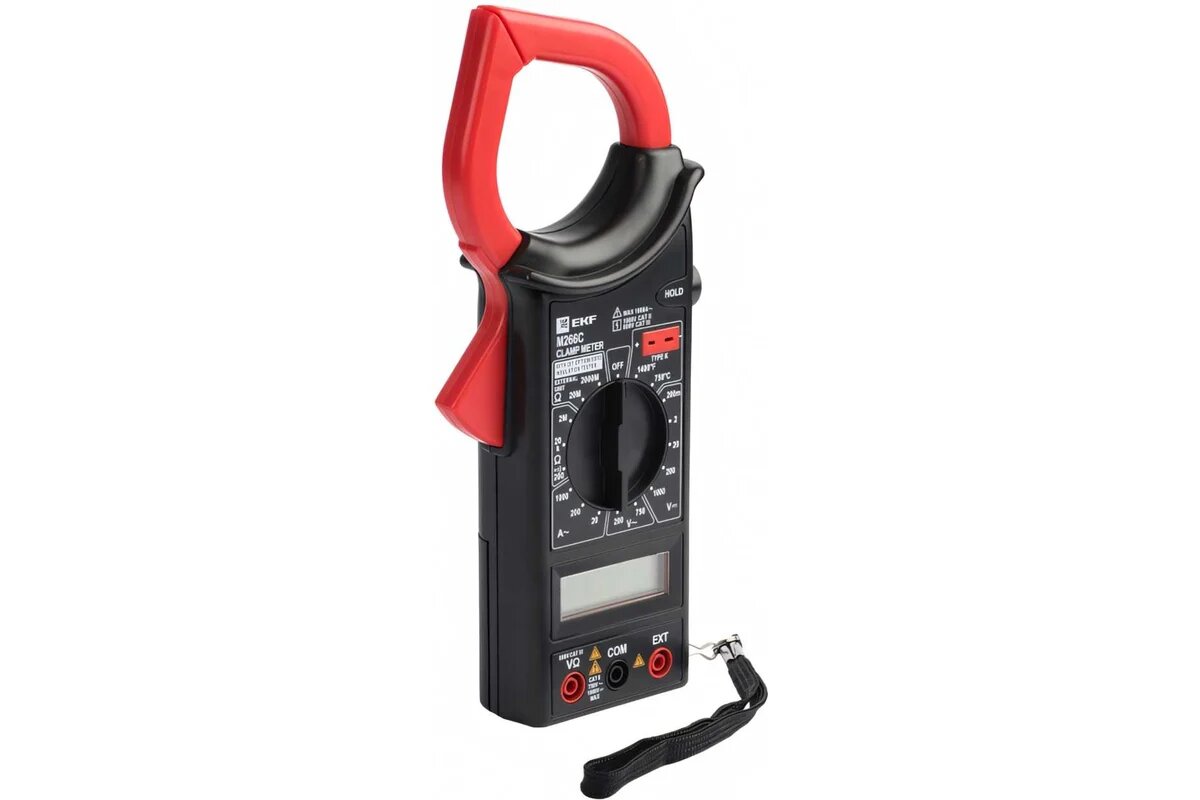 EKF M266C Expert In-180702-pc266C цифровые токовые клещи с измерением тока и напряжения