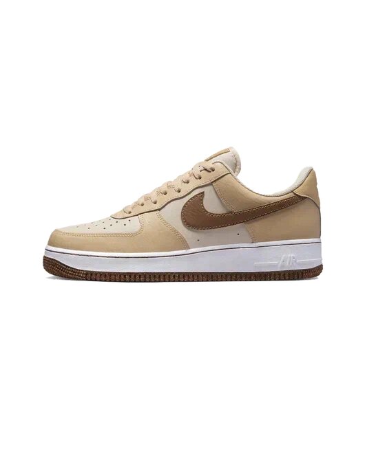 Кроссовки NIKE Air Force 1 '07 LV8, размер 40 EU / 25 mm, коричневый — фото 1
