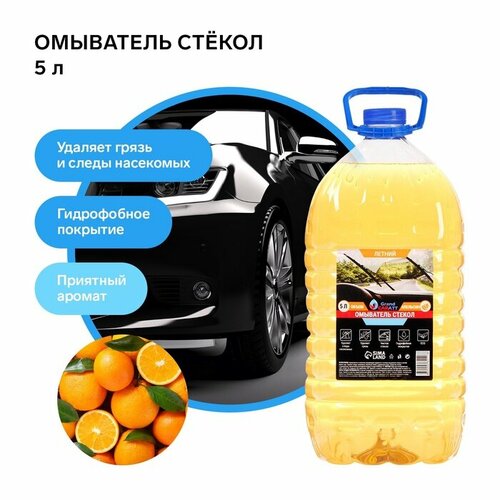 Омыватель стёкол Grand Caratt летний Ментол 5 л 4475753 290₽