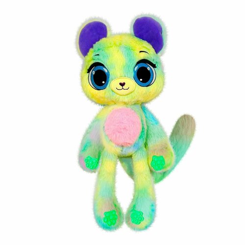 фото Мягкая игрушка bubblepops лимонный мышонок 34 см, ароматизированная, лапки с функцией pop it (2312004/3)
