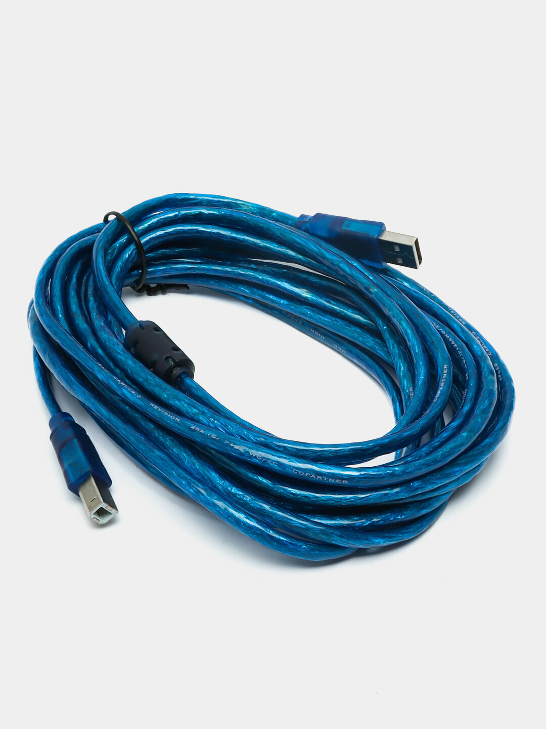 Кабель для принтера USB, экранированный, ферритовый фильтр, длина 1.5 м