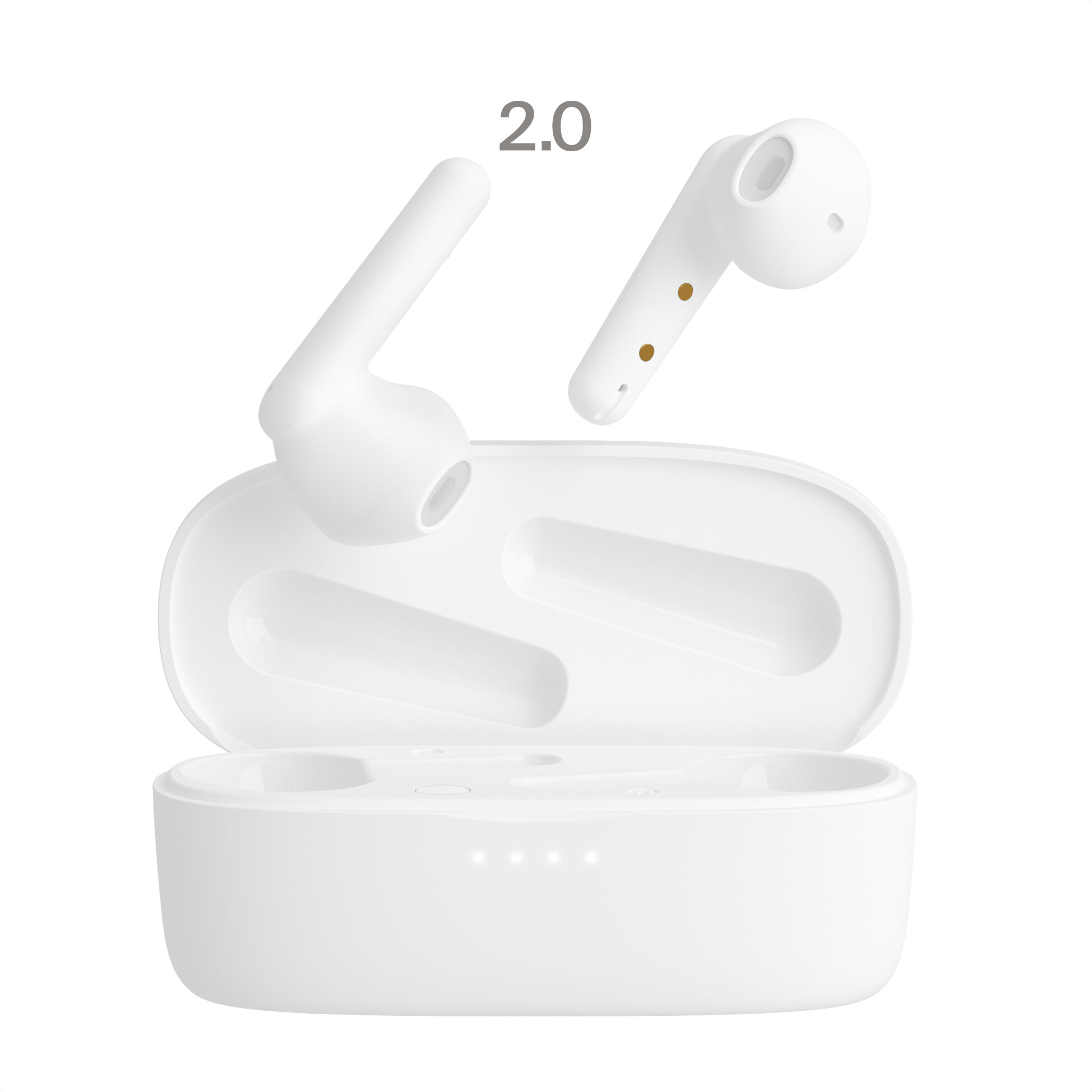 Беспроводные TWS наушники COMMO Loom Earbuds 2.0, White