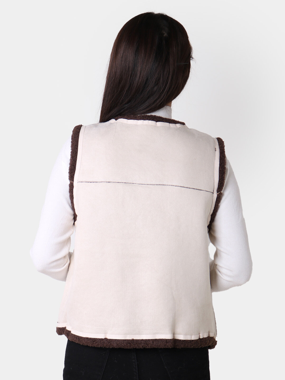 Жилет спортивный , размер One Size, белый, — фото 1