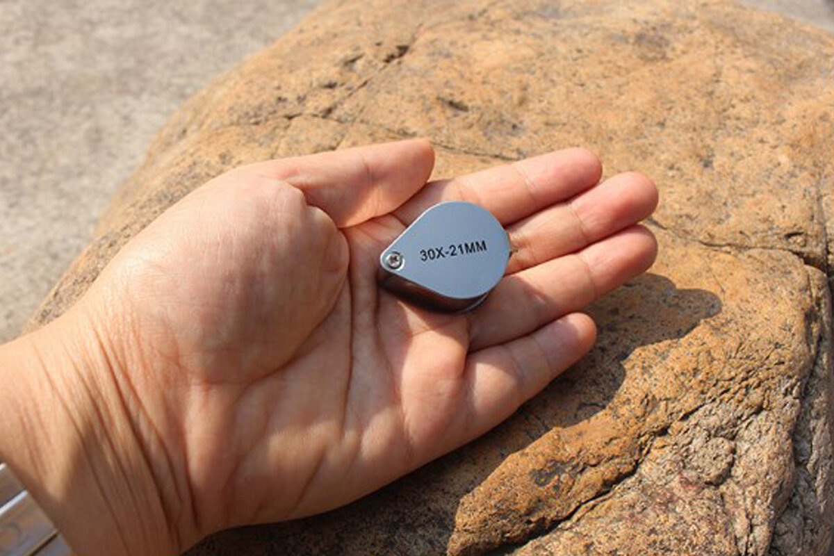 Лупа мини портативная 30X - 21мм — фото 1