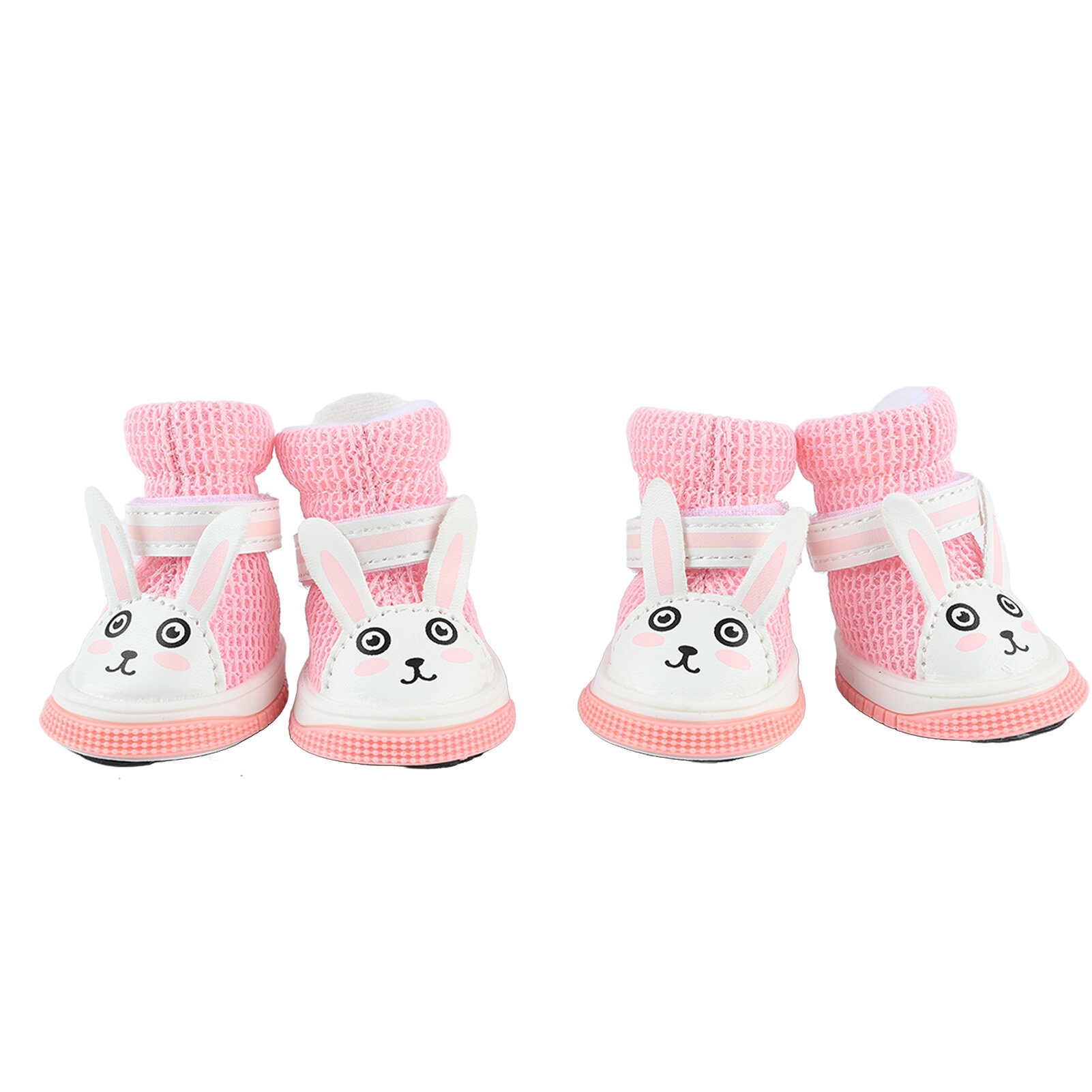 Дышащая обувь для собак. Мягкие и легкие сетчатые сапоги для щенков предотвращающие скольжение милый дизайн для весенней и летней одежды.