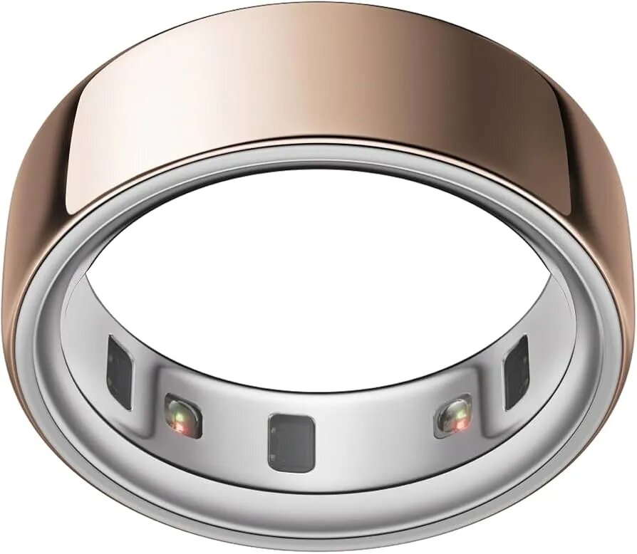 Умное фитнес-кольцо c отслеживанием показателей здоровья Oura Ring 4 Rose Gold Size 9 — фото 1