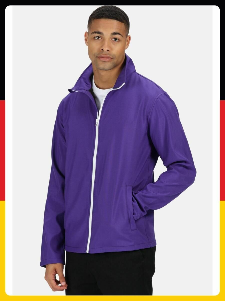 Куртка сноубордическая Decathlon Базовая коллекция, размер UK XXL / EU 58 / FR 60, фиолетовый