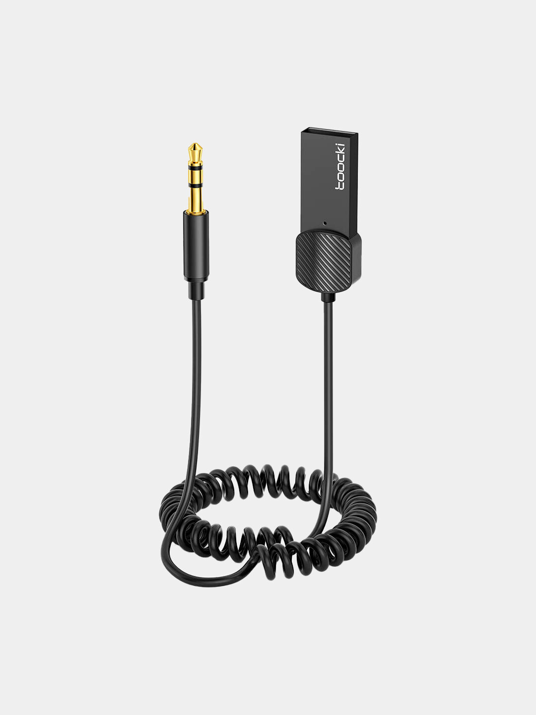 Аудио адаптер Toocki BT-AUX 3.5mm, Bluetooth 5.0, универсальный