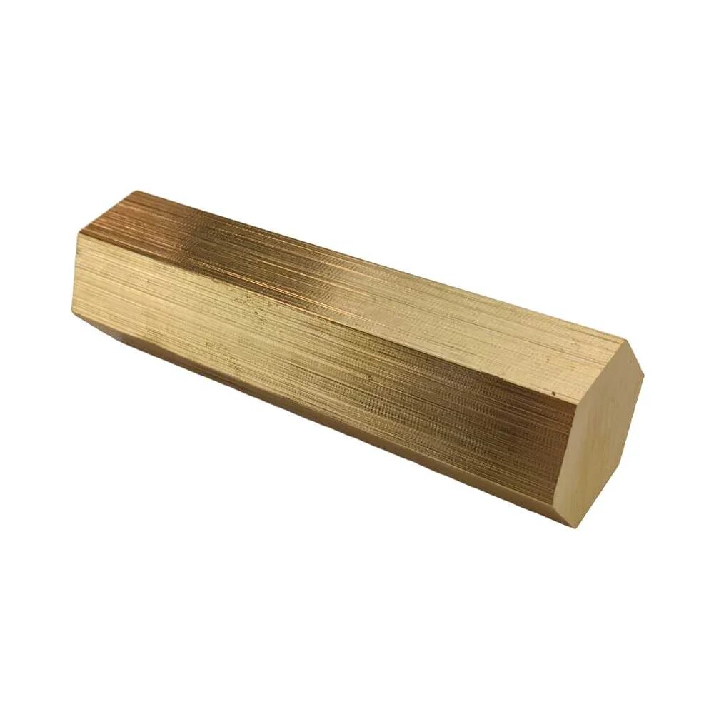 HG Пруток латунный ЛС59-1 шестигранный S27 длина 100мм 4960608