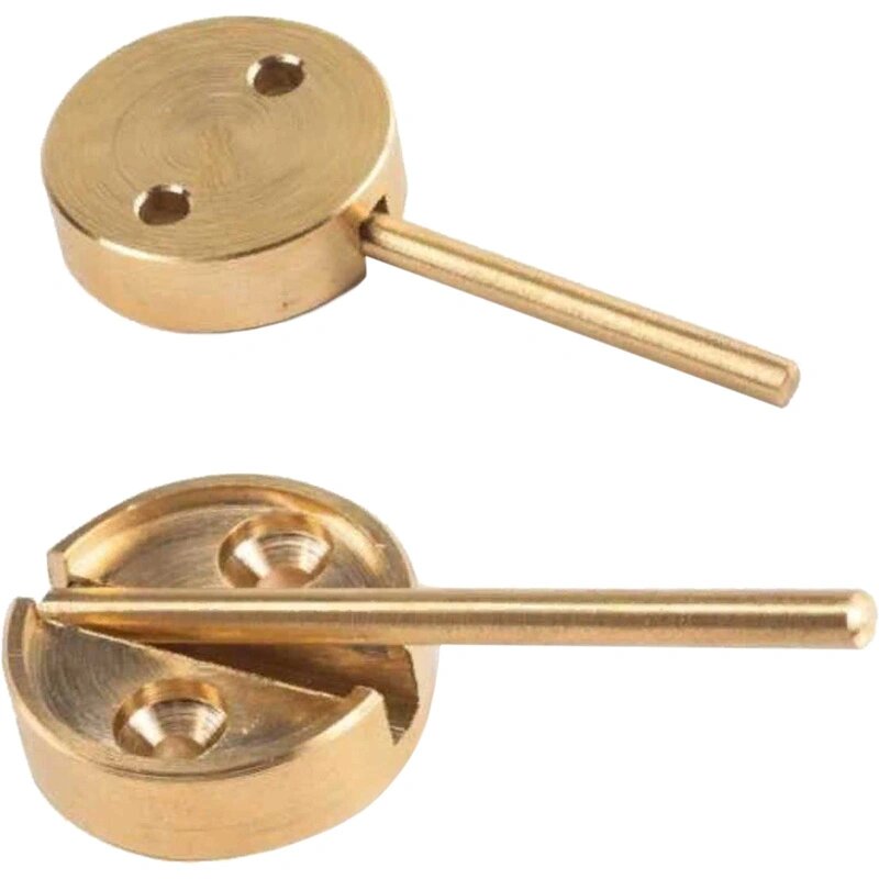 Опечатывающее устройство металл. с флажком диаметр 29 мм латунь